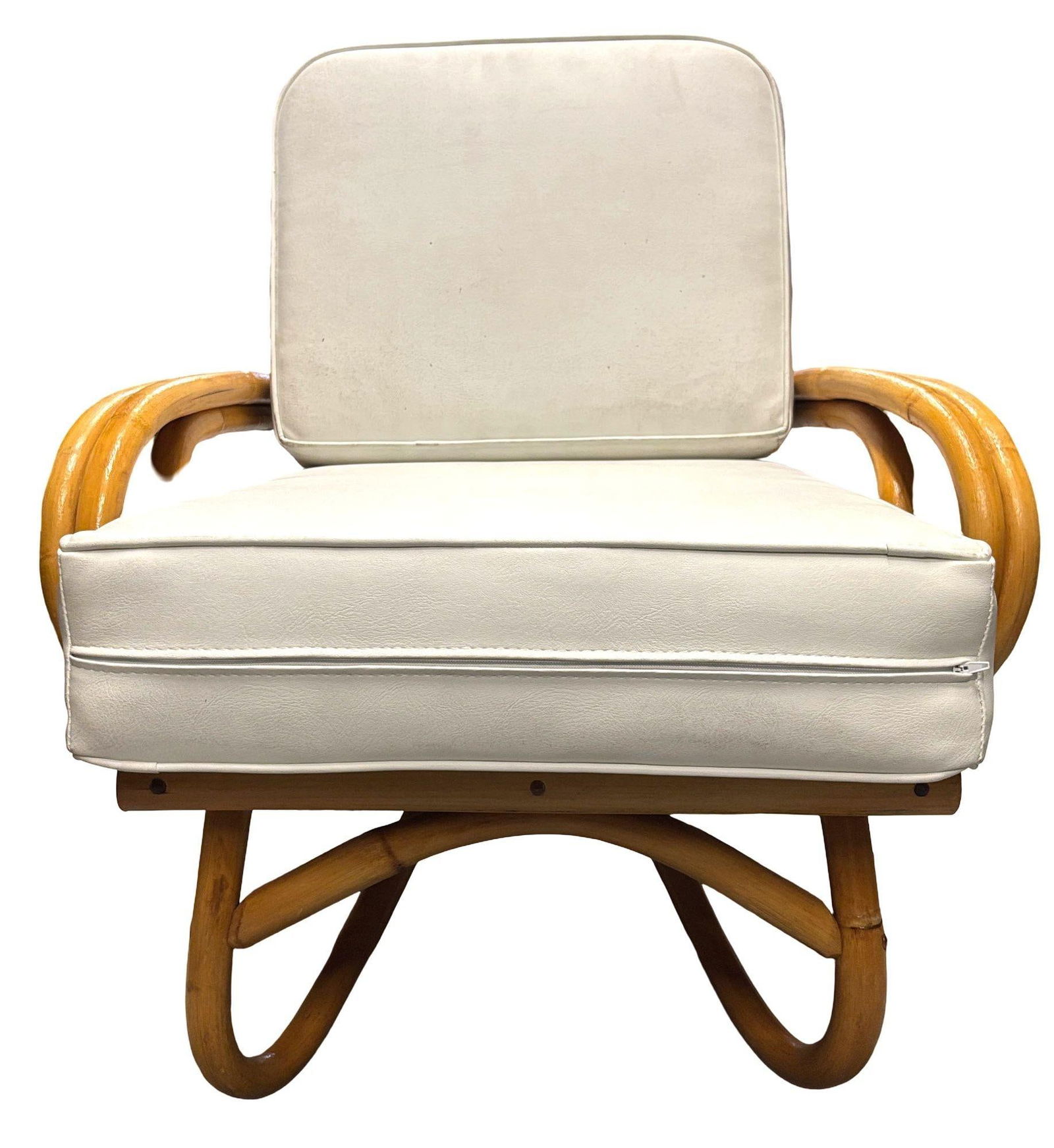 Restored Rattan Loop Leg Livingroom Set - 9