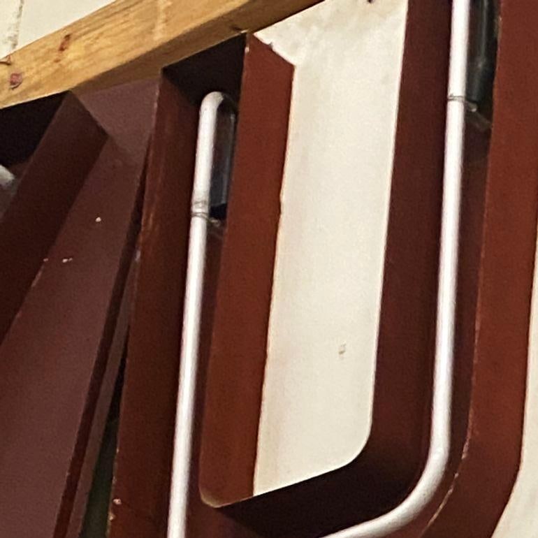 Large Vintage Neon Marquee Letter "U" From Pan American Auditorium - 9