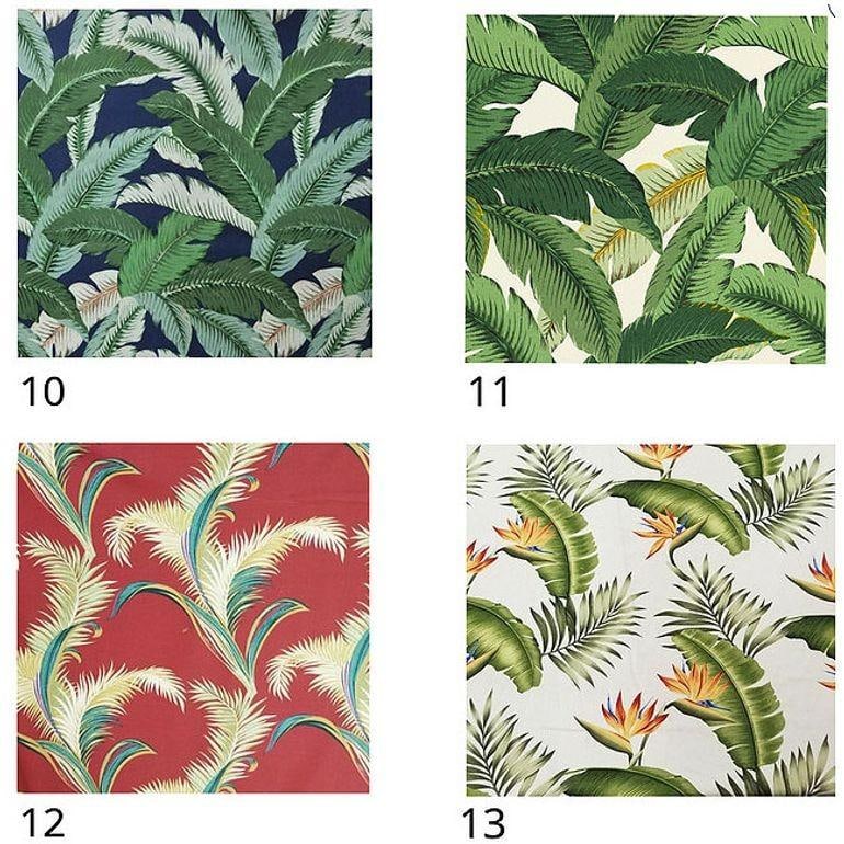 Mid-century 2-Strand Transitional Arm 3-Seat Rattan Sofa w/ Arched Base - 19