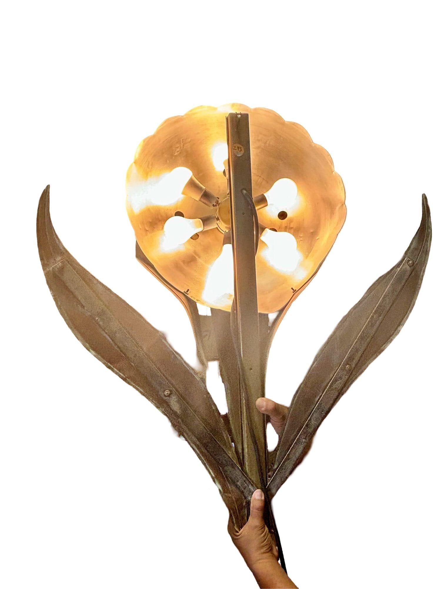 Grand Hollywood Theater Floral Sconces - 12