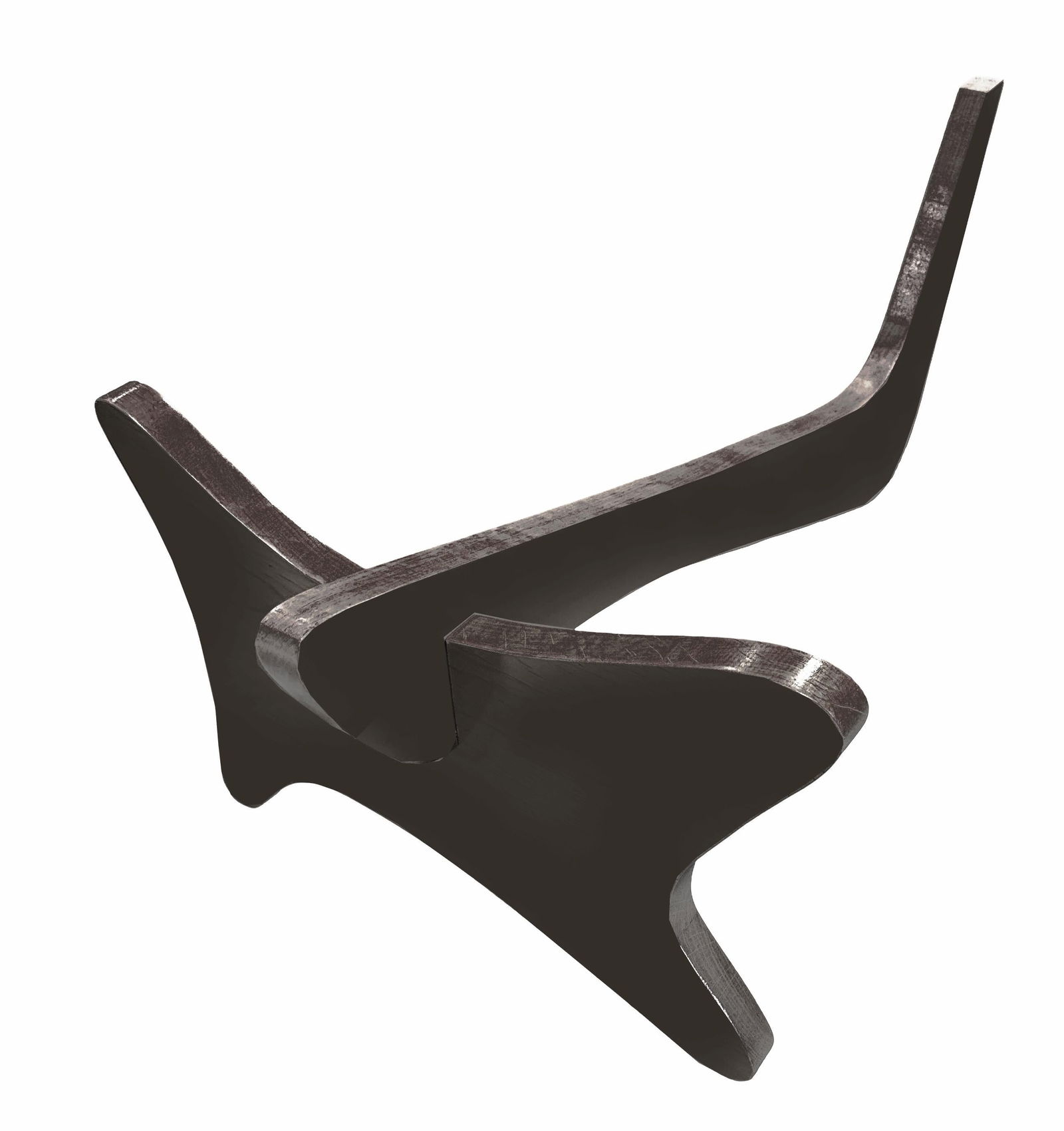 Midcentury Biomorphic "Airplane" Coffee Table - 9