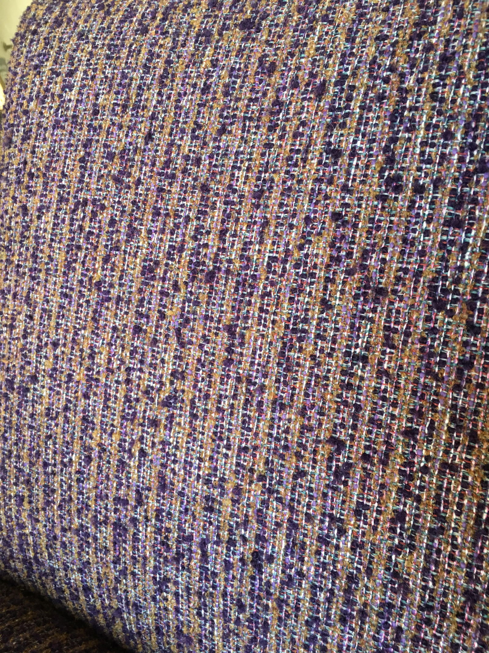 Thonet Bentwood Armchair with Purple Seat - 5