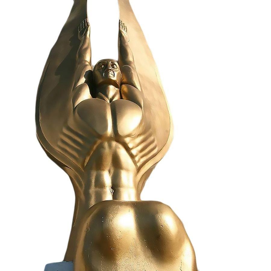 17' Tall Art Deco Style "Wings of the Republic" Angel Sculpture , 3 Available - 10