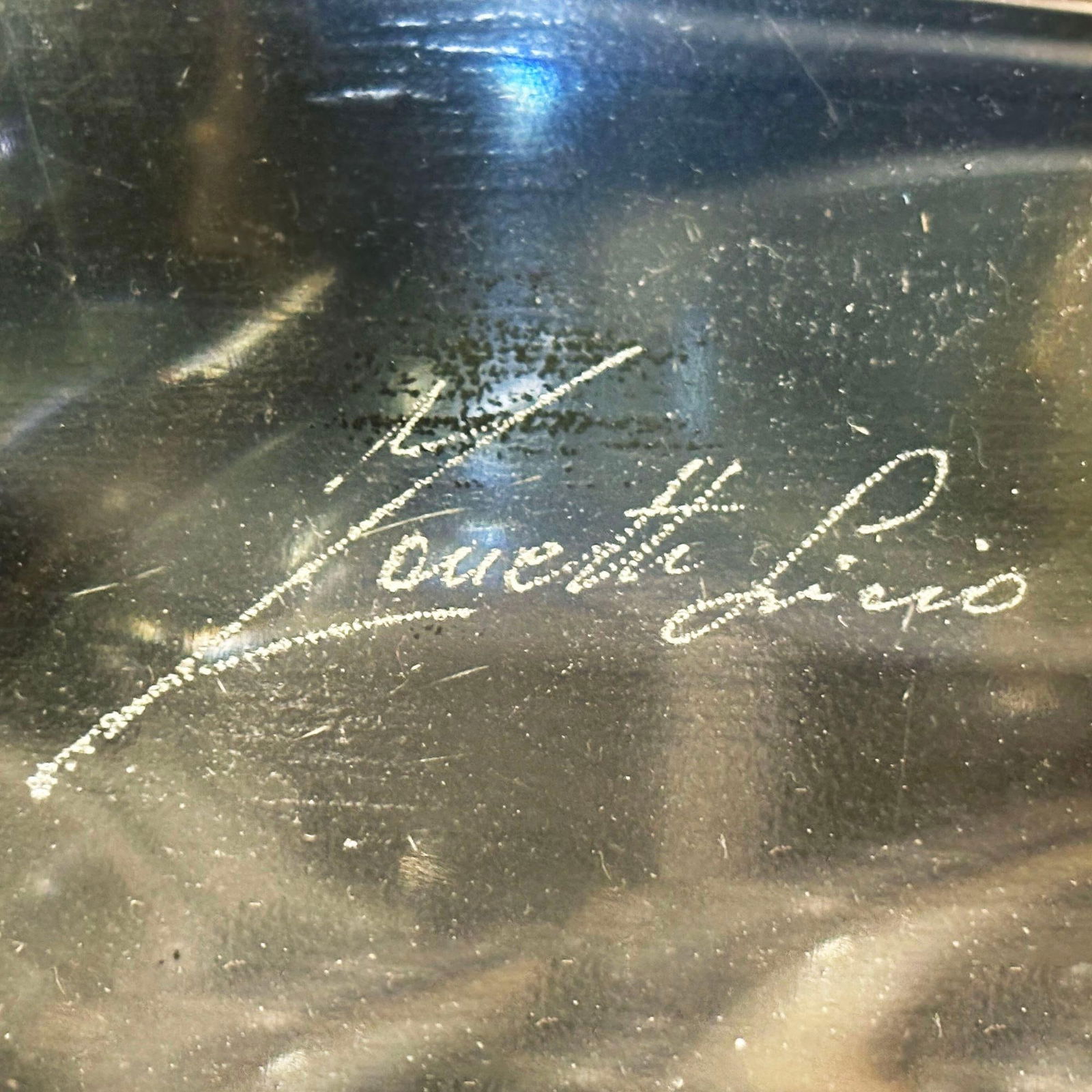 Murano Crystal Glass Angel Fish Sculture On Wave by Licio Zanetti - 6