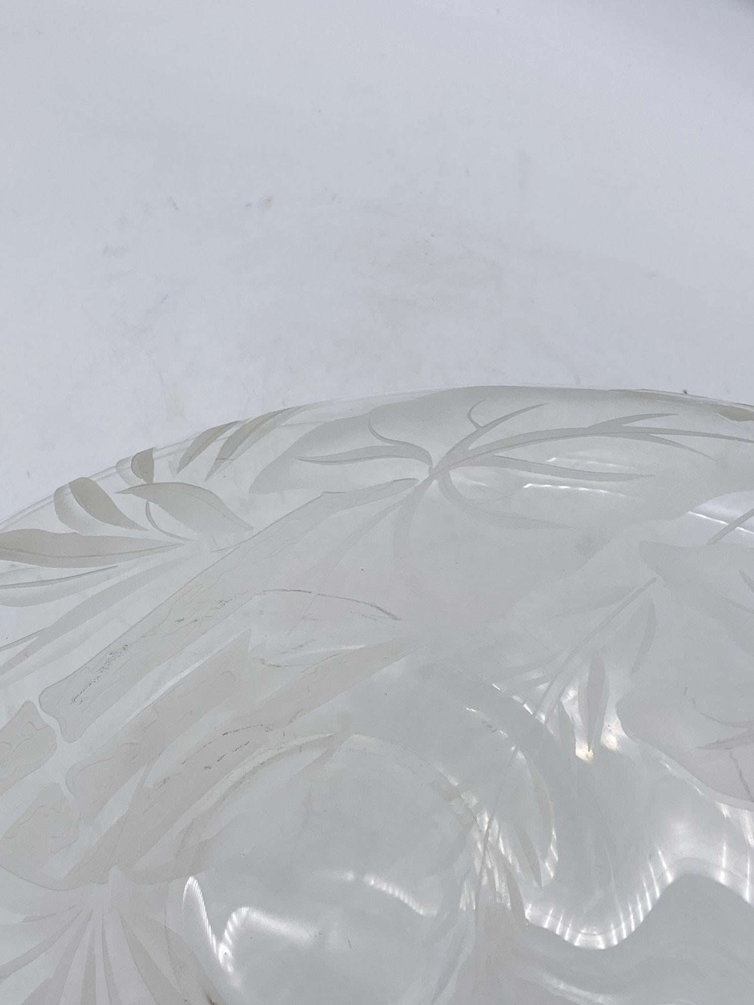 Art Glass Serving Plate by Dorothy C Thorpe - 17