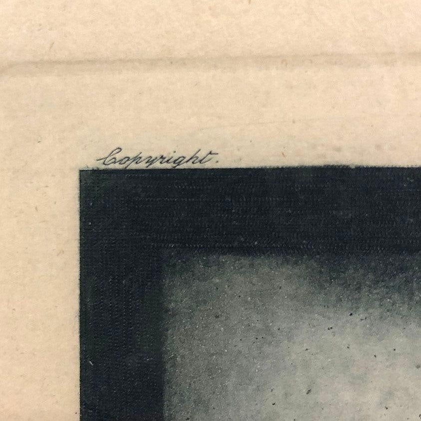 Framed "The Call of the Spring" Watercolor Scenic Lithograph by Jennie Harbour - 12