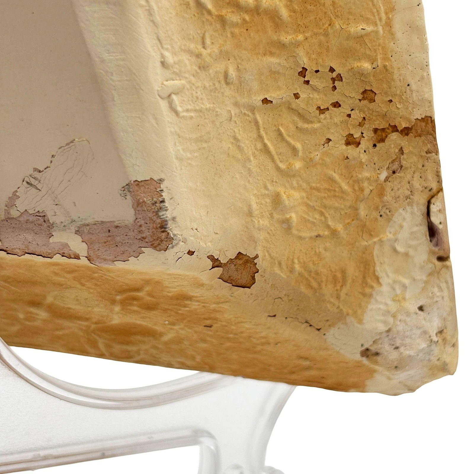 Rare MCM Tropical Hula Girl & Ukulele Boy Art Pottery 3D Wall Sculptural, Pair - 13