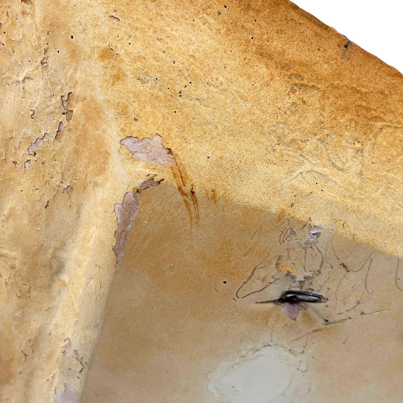 Rare MCM Tropical Hula Girl & Ukulele Boy Art Pottery 3D Wall Sculptural, Pair - 19