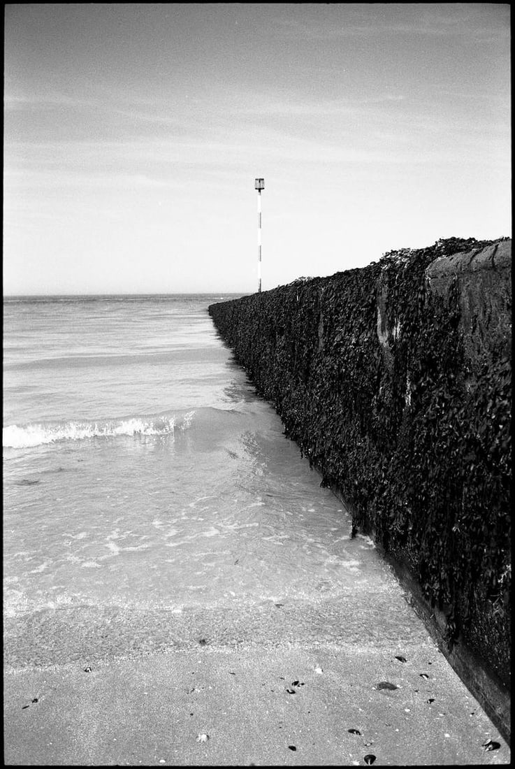 Geometry, Palm Beach, Margate, Kent - Silver Gelatin: Title: Geometry, Palm Beach, Margate, Kent - Silver Gelatin Description: Title: Geometry, Palm Beach, Margate, Kent - Silver Gelatin Photograph - Limited Edition of 10 Artist: Paul Cooklin Origin: Uni