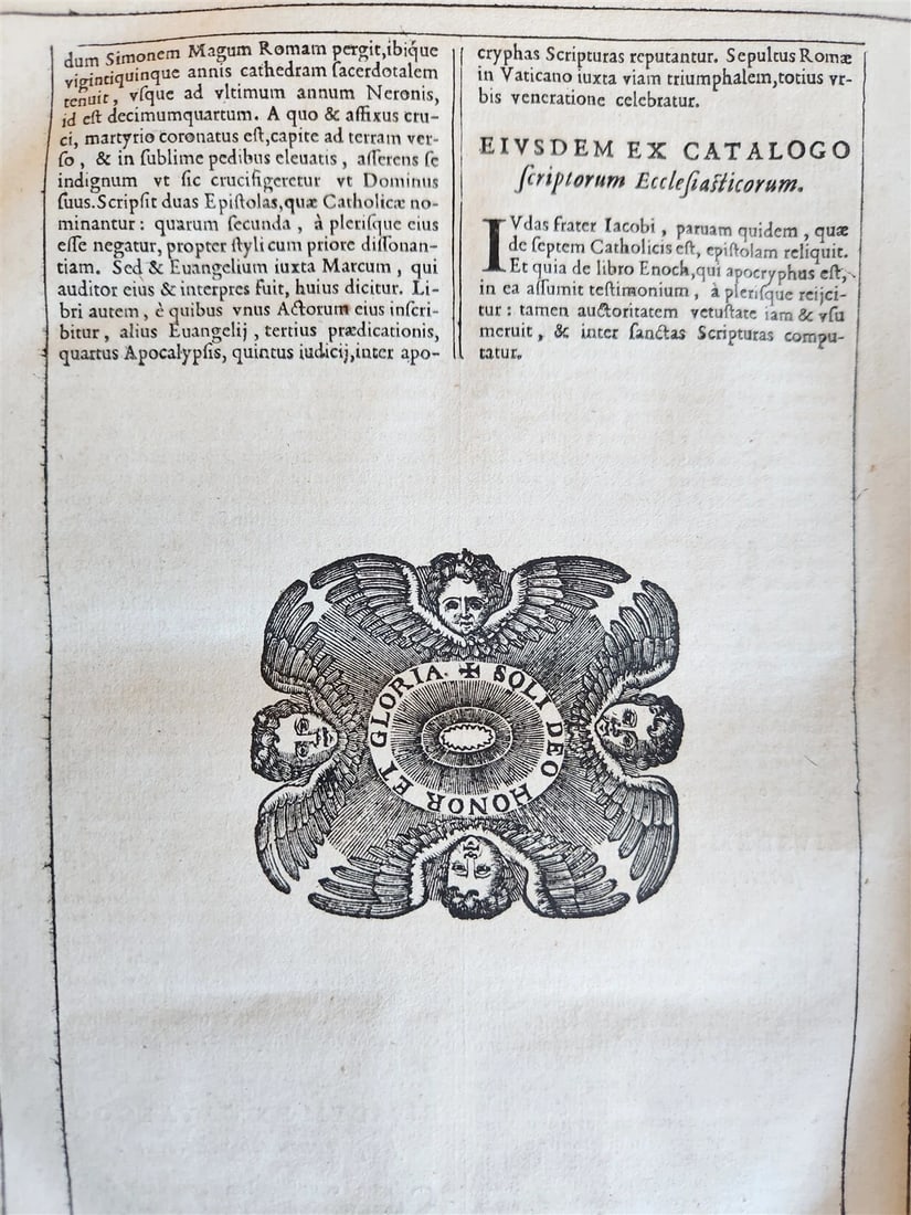 1650 BIBLE in LATIN by PLANTIN antique Old & New Testament BIBLIA SACRA 17th C. - 14