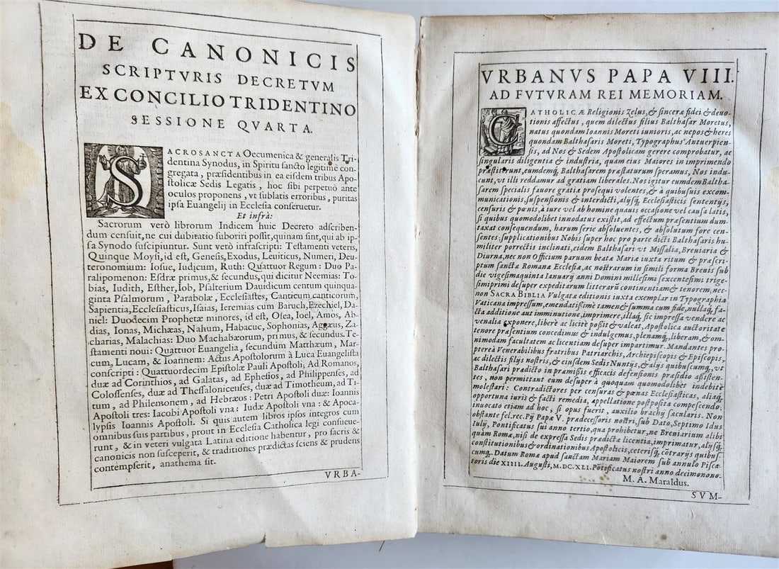 1650 BIBLE in LATIN by PLANTIN antique Old & New Testament BIBLIA SACRA 17th C. - 5