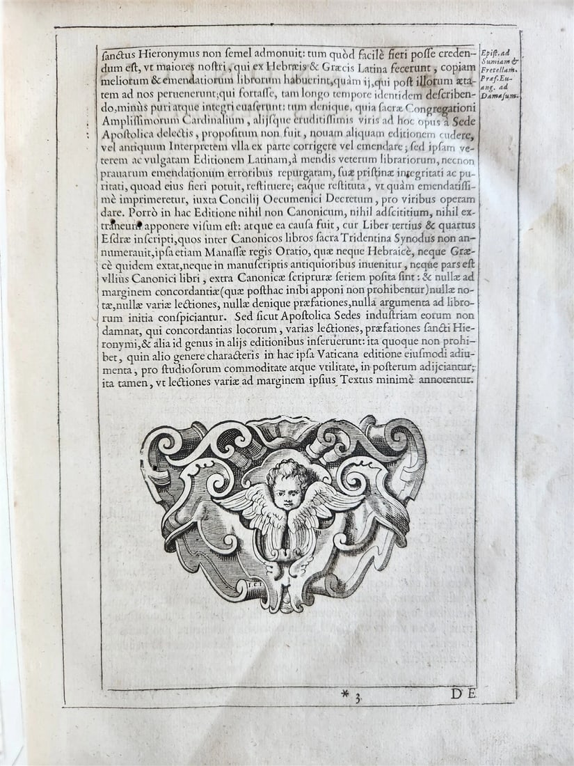 1650 BIBLE in LATIN by PLANTIN antique Old & New Testament BIBLIA SACRA 17th C. - 8