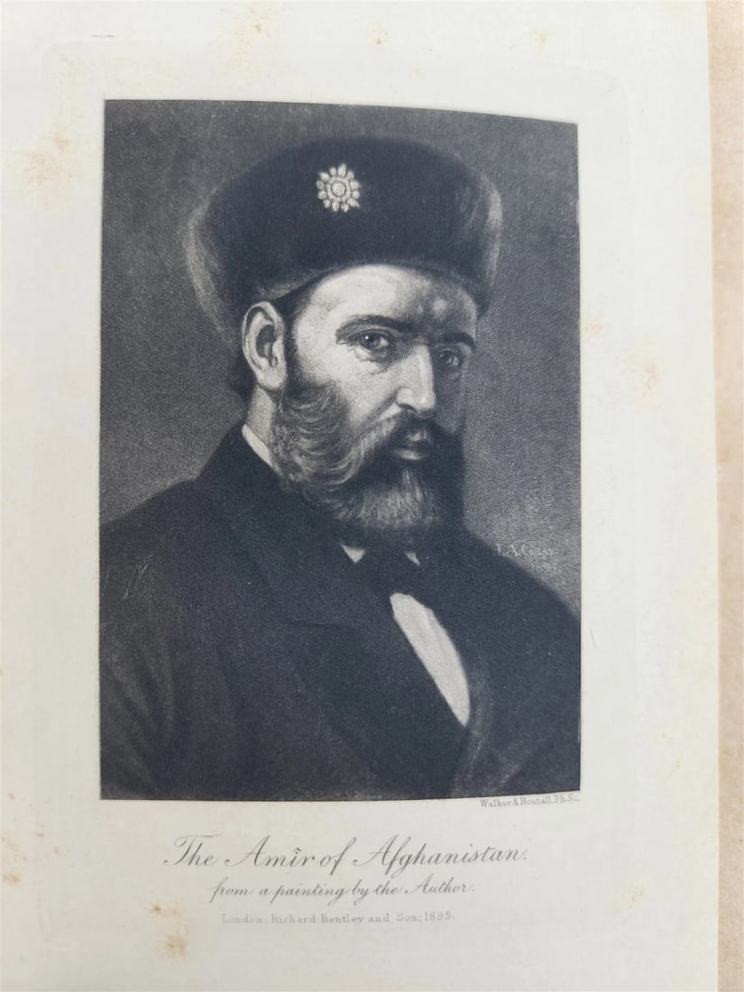 1895 AT THE COURT OF AMIR by JOHN GRAY antique AFGHANISTAN illustrated - 2