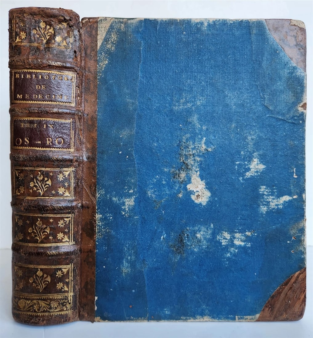 1766 MEDICAL TREATISE ILLUSTRATED ANATOMY by Francois PLANQUE antique V. 9 - 3