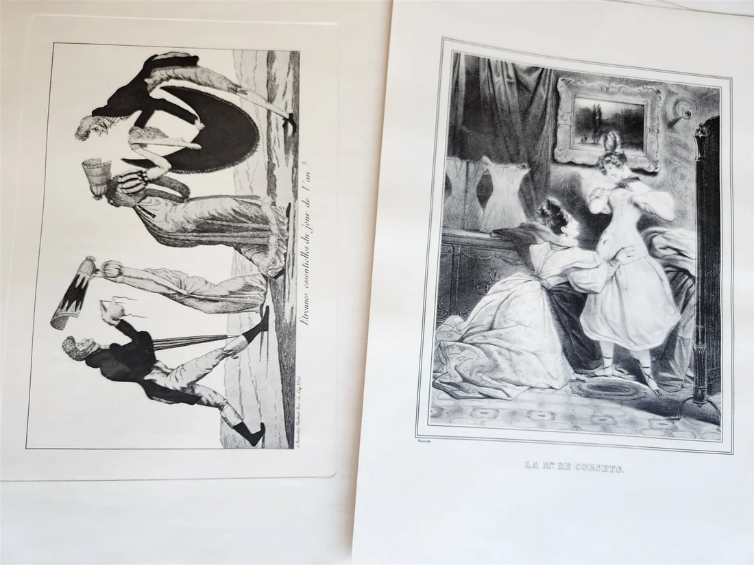 1933 THE CORSET in ART & CUSTOMS 13th-20th century ANTIQUE illustrated FOLIO - 13