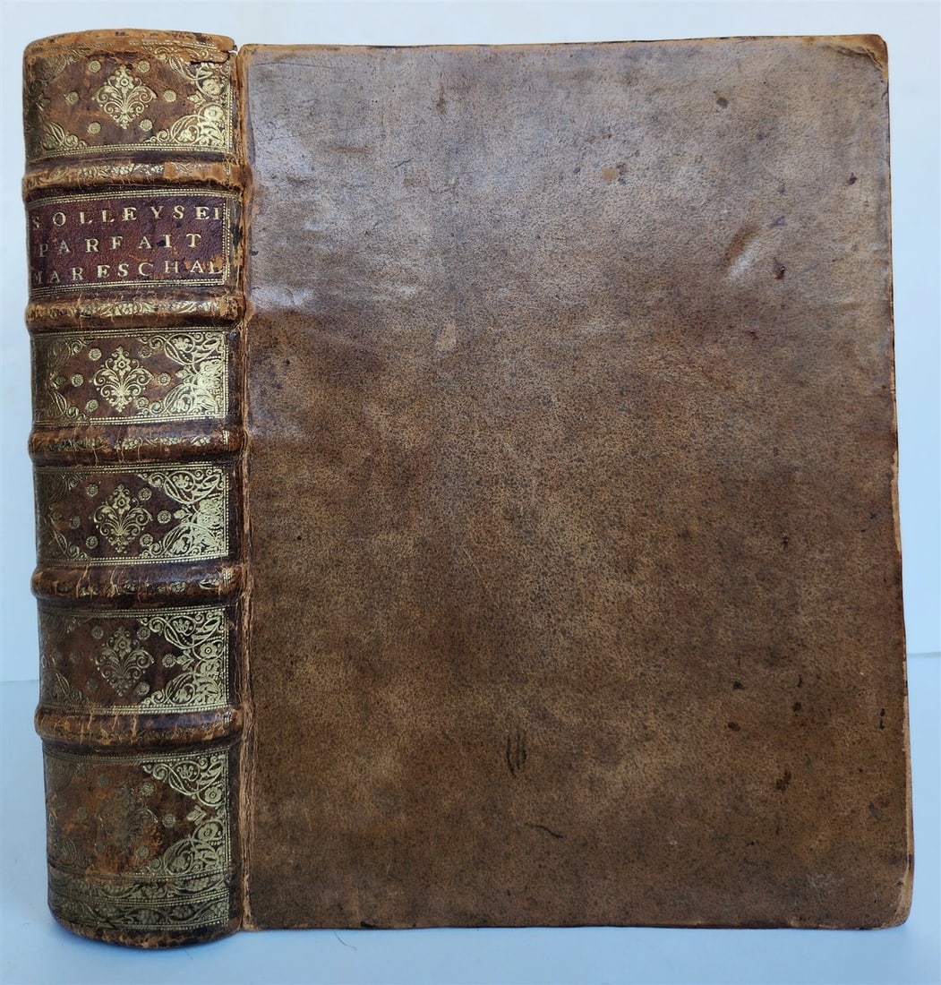 1680 COMPLEAT HORSEMAN antique ILLUSTRATED Le parfait mareschal by J. SOLLEYSEL - 2