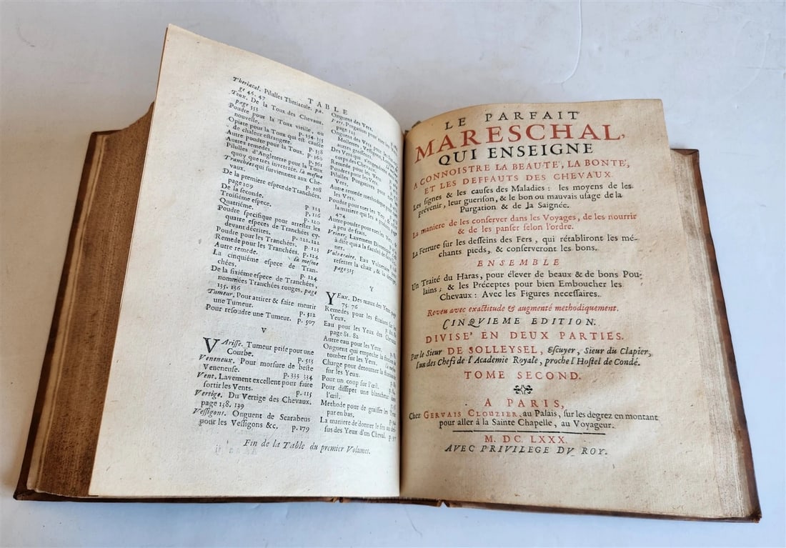 1680 COMPLEAT HORSEMAN antique ILLUSTRATED Le parfait mareschal by J. SOLLEYSEL - 4