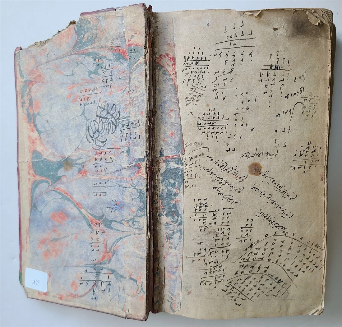 1870-1871 ARABIC MANUSCRIPT ISLAMIC LAW BOOK SHARIA antique FIQH - 2