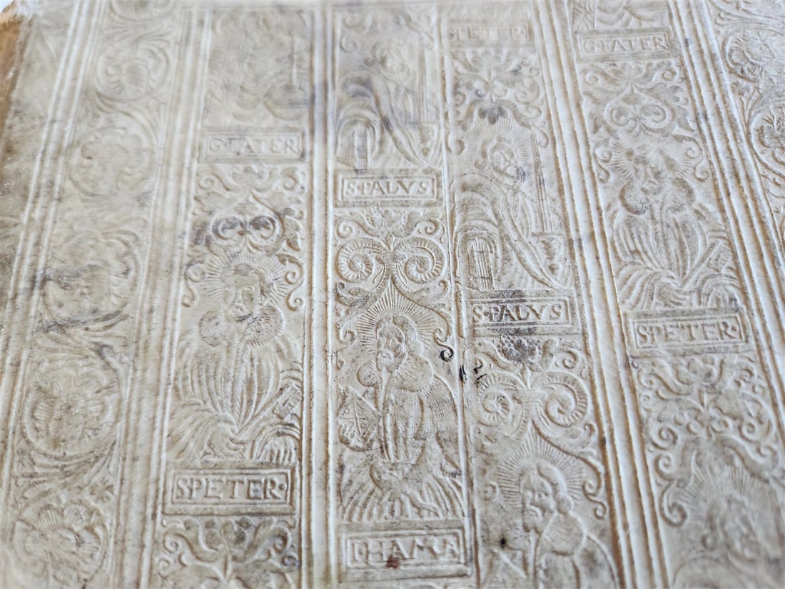 1581 ASTROLOGY & ASTRONOMY Ephemerides Johannes Stadius ANTIQUE 2 PIGSKIN VOLS - 7