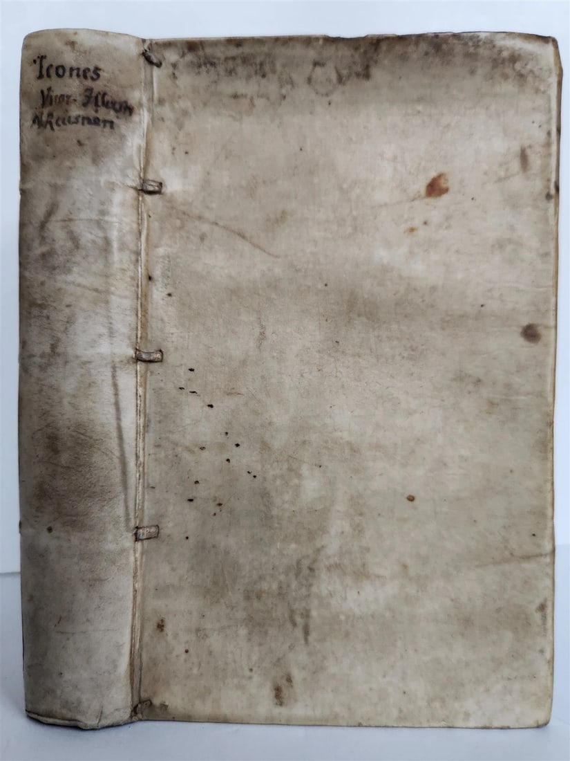 1590 IMAGES of ILLUSTRIOUS MEN antique ILLUSTRATED Icones sive Imagines virorum - 5