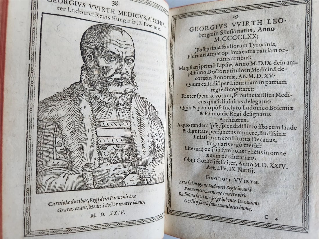 1590 IMAGES of ILLUSTRIOUS MEN antique ILLUSTRATED Icones sive Imagines virorum - 6