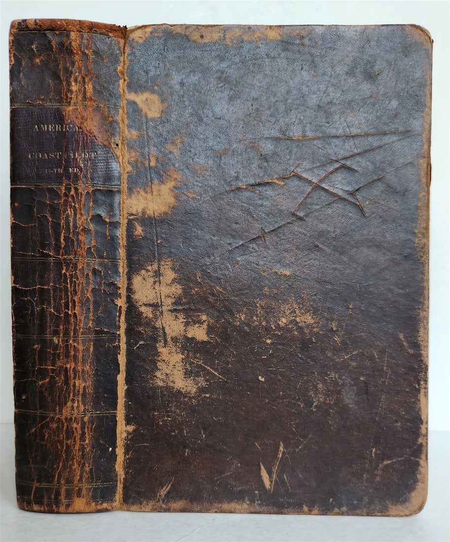 1833 AMERICAN COAST PILOT antique NORTH & SOUTH AMERICA - 3