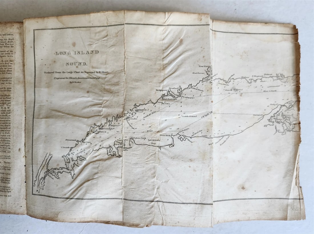 1833 AMERICAN COAST PILOT antique NORTH & SOUTH AMERICA - 6