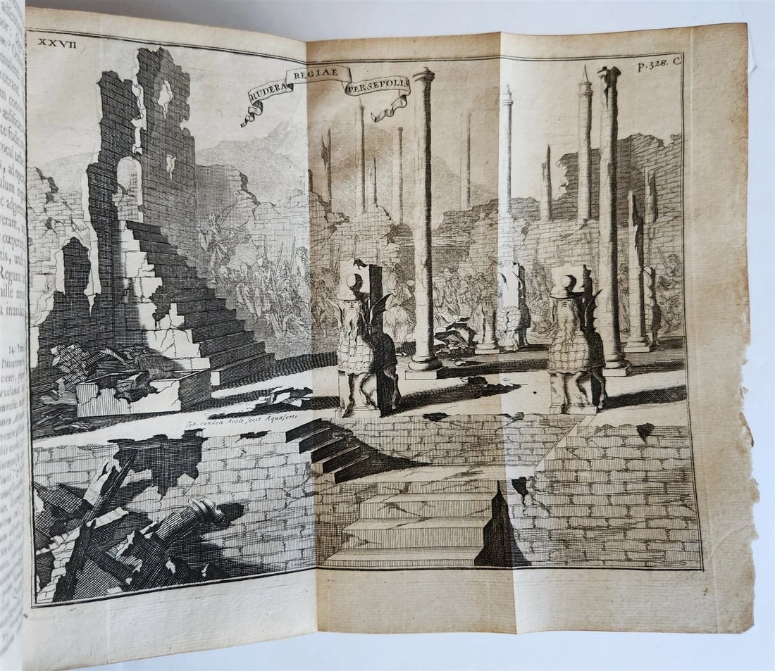 1685 HISTORY of ALEXANDER the GREAT antique ILLUSTRATED - 10