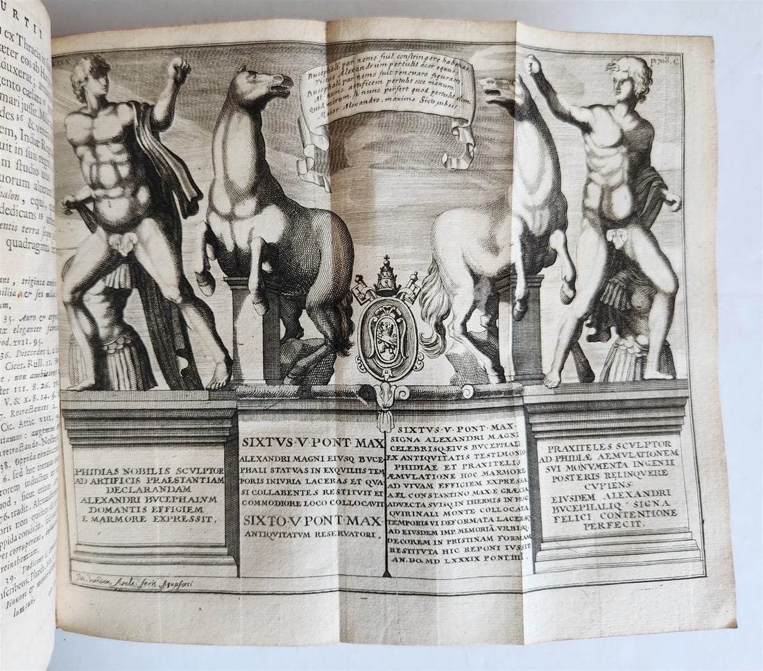 1685 HISTORY of ALEXANDER the GREAT antique ILLUSTRATED - 12