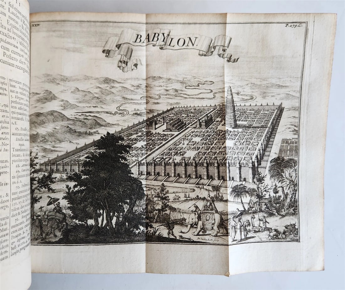 1685 HISTORY of ALEXANDER the GREAT antique ILLUSTRATED - 8