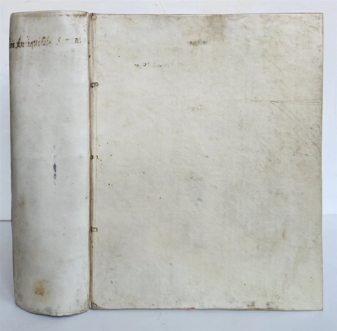 1685 ROMAN ANTIQUTIES antique ILLUSTRATED vellum bound in LATIN - 2