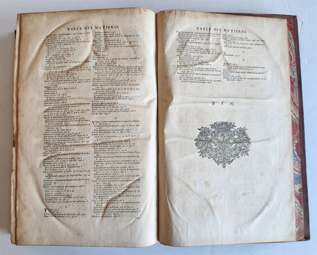 1733 EXAMEN du PYRRHONISME antique ATTACK on BAYLE HUET LEIBNIZ & WOLFF - 12