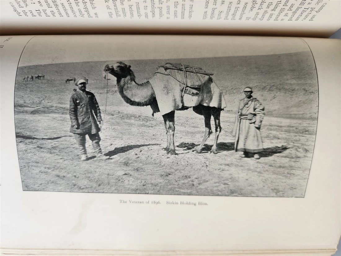 1903 CENTRAL ASIA & TIBET TOWARDS HOLY CITY of LASSA 2 VOLS antique ILLUSTRATED - 11