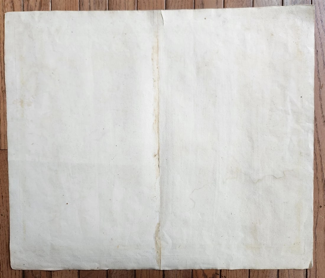 1775 MAP of RUSSIAN LITHUANIA BELARUS antique CHARTE von RUSSISCH LITAUEN rare - 6