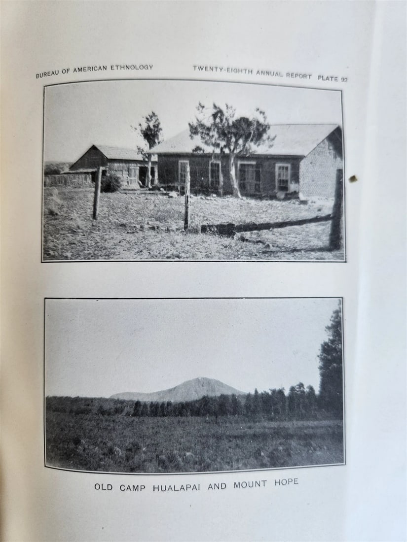 1906-1907 REPORT of the BUREAU of AMERICAN ETHNOLOGY antique ILLUSTRATED - 10