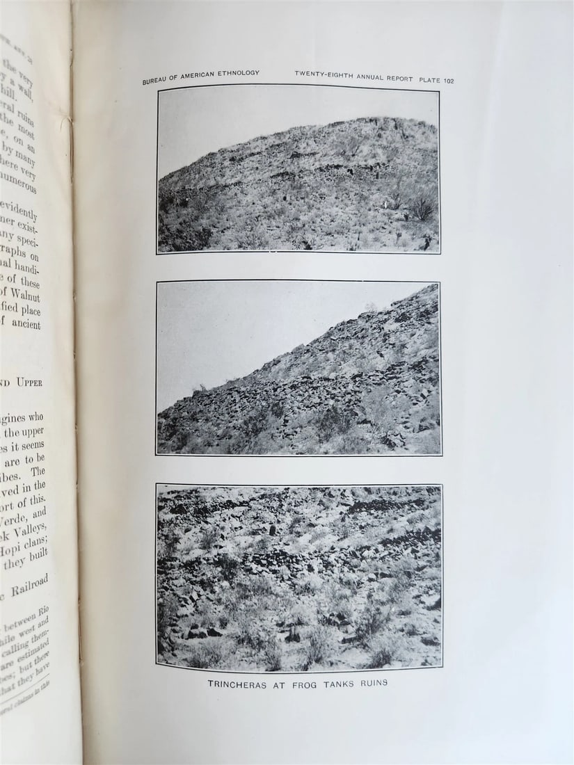 1906-1907 REPORT of the BUREAU of AMERICAN ETHNOLOGY antique ILLUSTRATED - 5