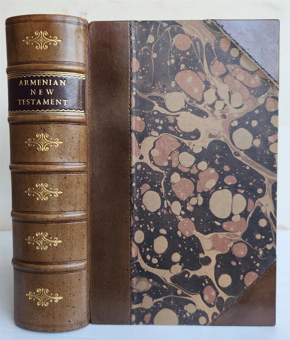 1833 BIBLE in ARMENIAN antique NEW TESTAMENT rare - 2