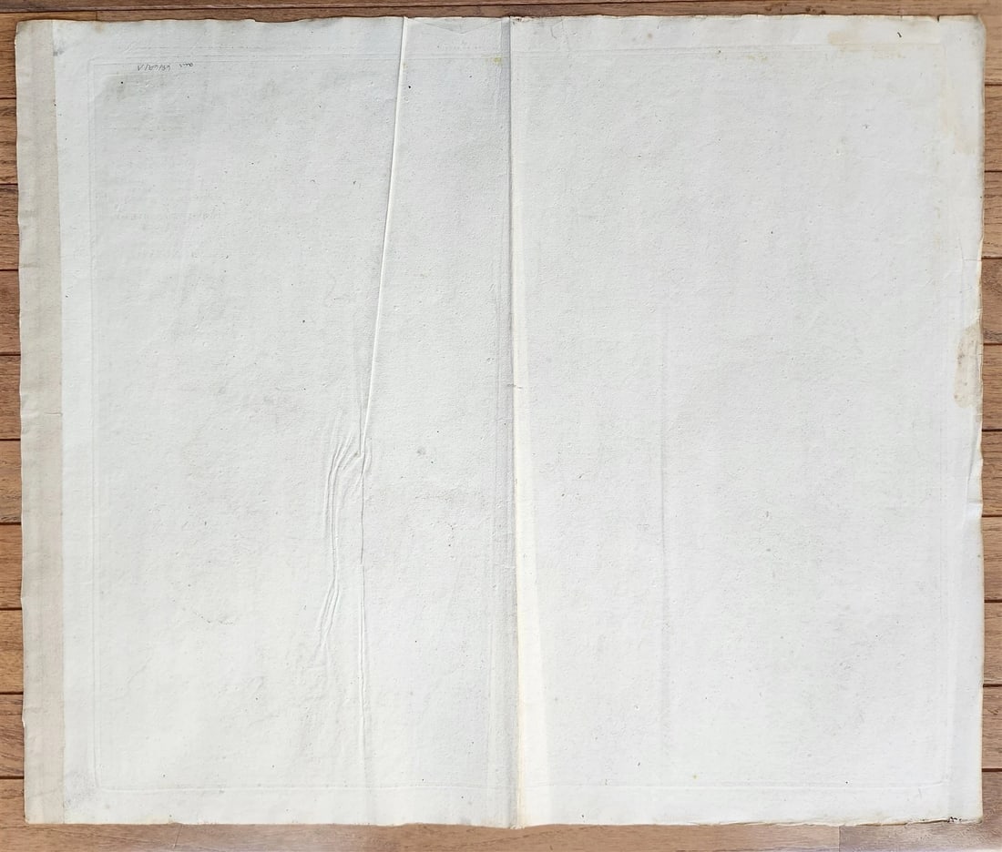 1720 LORRAINE FRANCE antique MAP by Homann Lotharingiae Tabula Generalis - 6