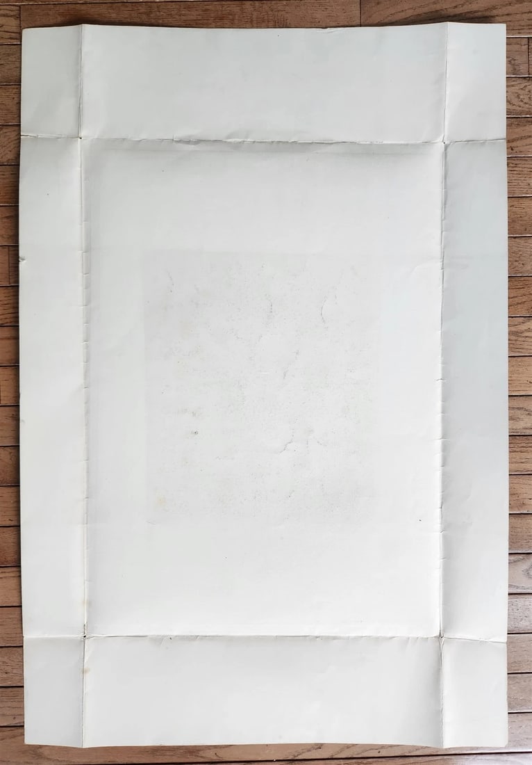 c.1867 ARABIAN NIGHTS LARGE ENGRAVING antique DAMASCUS STORY TELLER 27 x 40" - 5