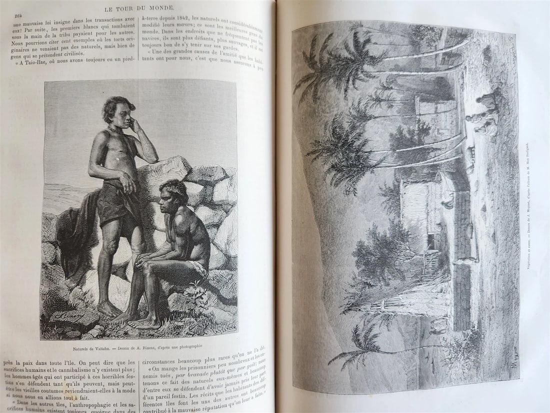 1875 HISTORY VOYAGES ILLUSTRATED antique ARMENIA TURKEY AFRICA S.AMERICA CHINA - 11