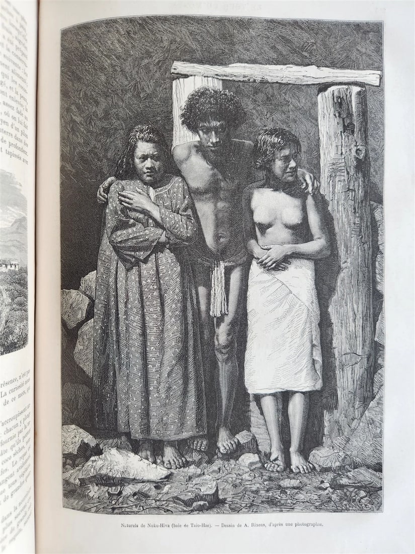 1875 HISTORY VOYAGES ILLUSTRATED antique ARMENIA TURKEY AFRICA S.AMERICA CHINA - 2