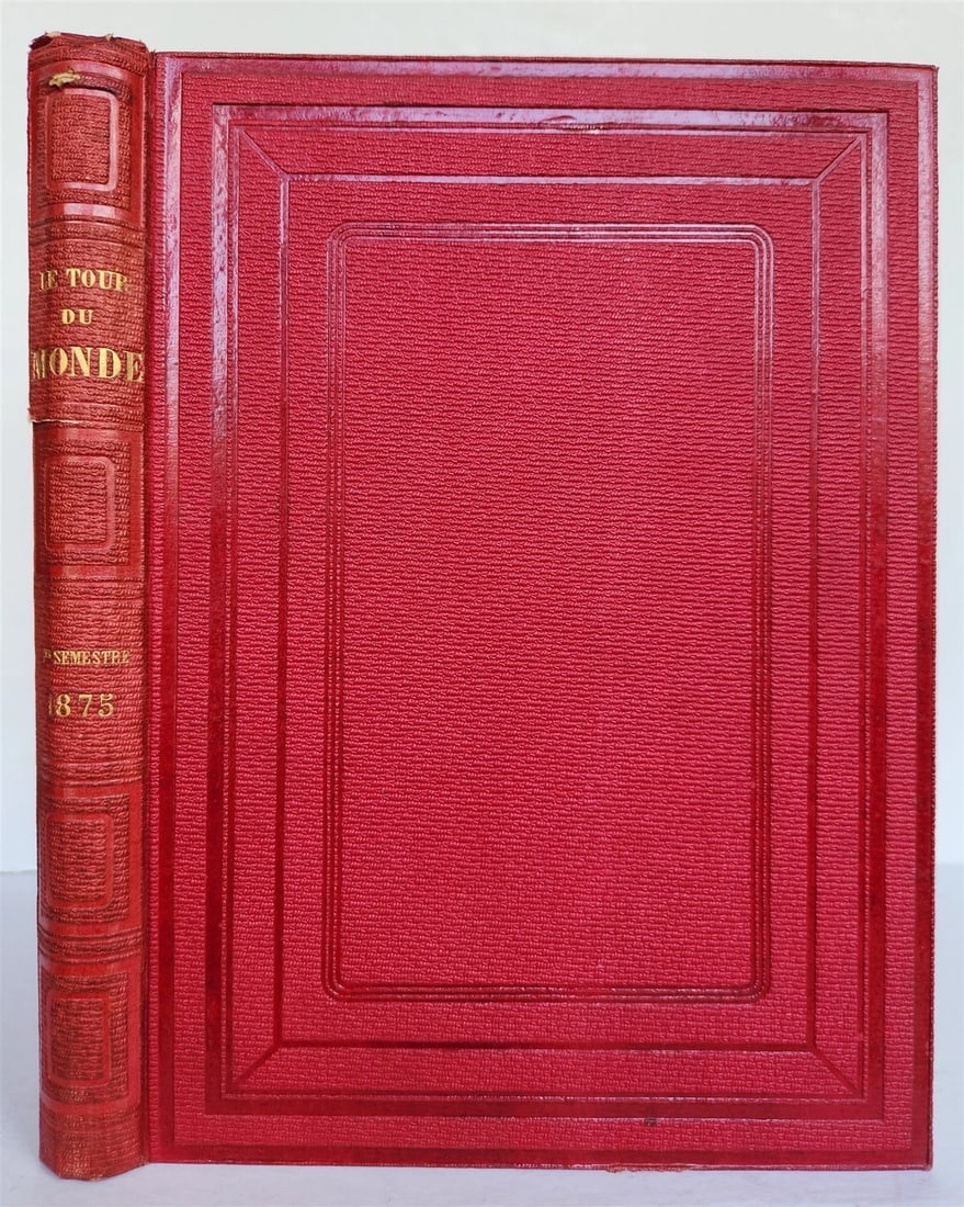 1875 HISTORY VOYAGES ILLUSTRATED antique ARMENIA TURKEY AFRICA S.AMERICA CHINA - 3