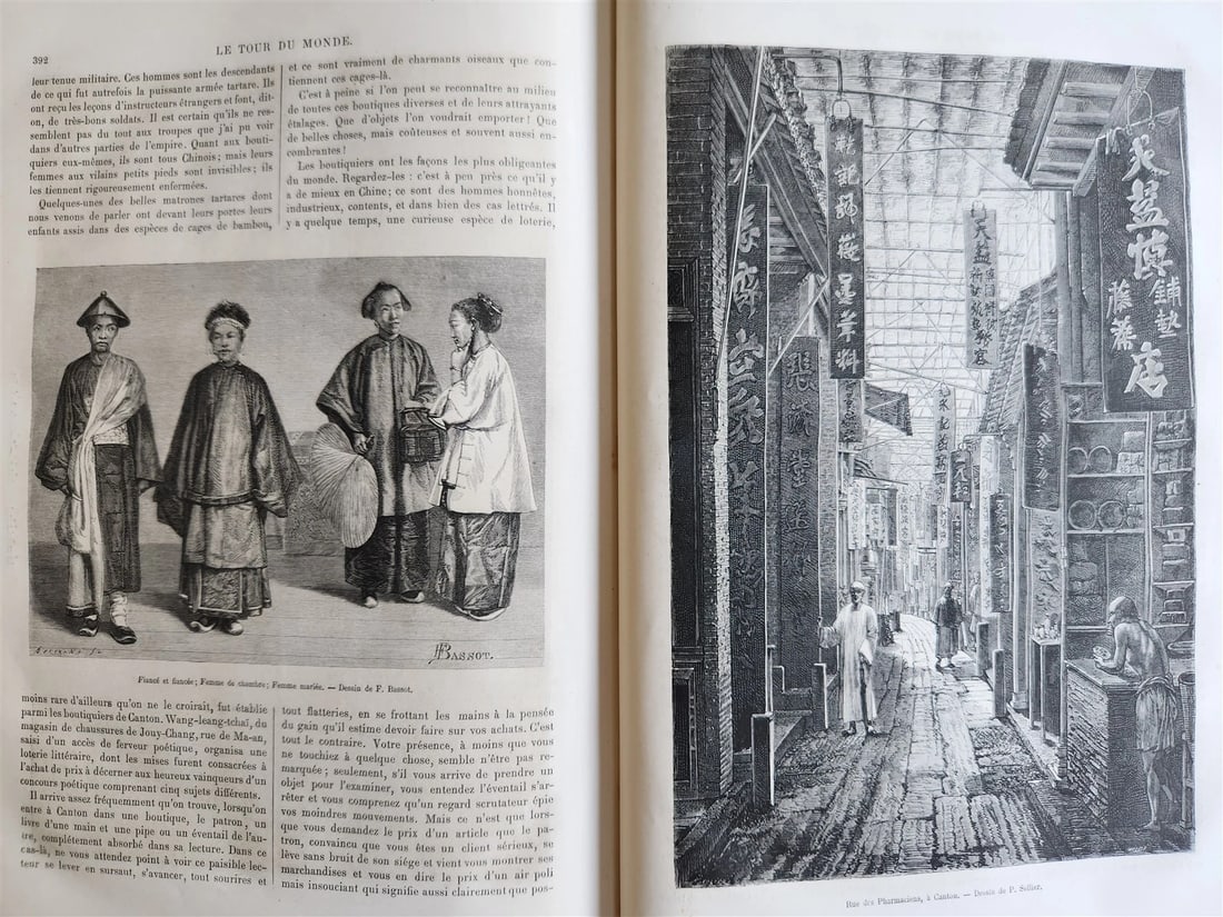 1875 HISTORY VOYAGES ILLUSTRATED antique ARMENIA TURKEY AFRICA S.AMERICA CHINA - 6