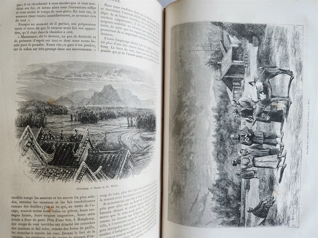 1875 HISTORY VOYAGES ILLUSTRATED antique ARMENIA TURKEY AFRICA S.AMERICA CHINA - 8