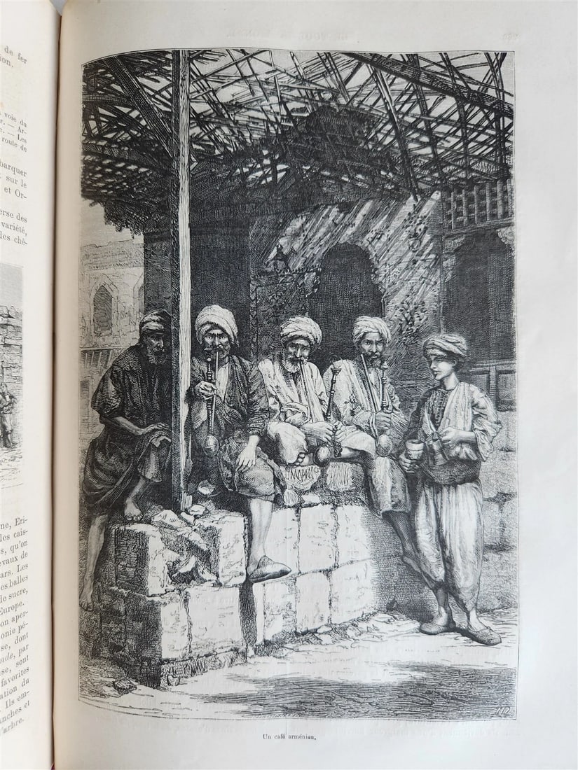 1875 HISTORY of VOYAGES ILLUSTRATED antique AFRICA TAIWAN AUSTRALIA VIETNAM - 10