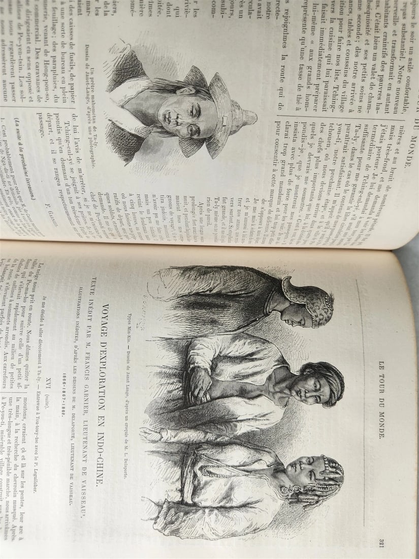 1873 HISTORY of VOYAGES ILLUSTRATED antique AFRICA JAPAN CENTRAL ASIA TURKESTAN - 11