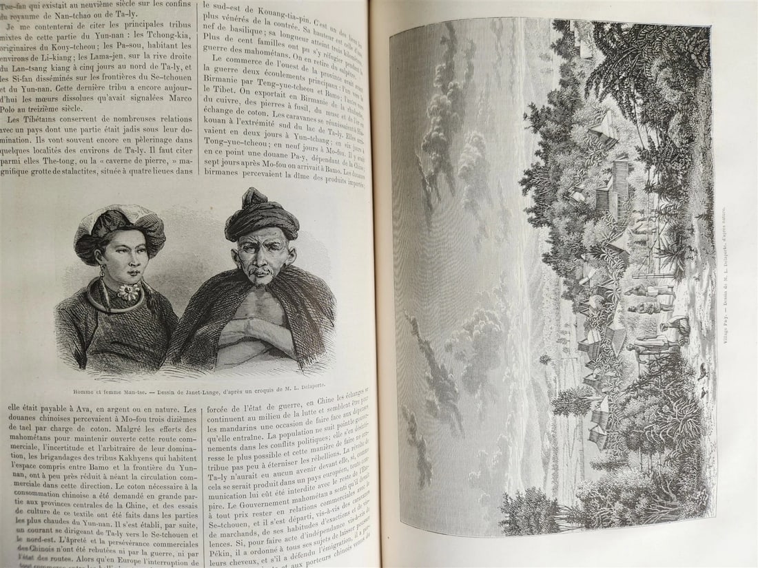 1873 HISTORY of VOYAGES ILLUSTRATED antique AFRICA JAPAN CENTRAL ASIA TURKESTAN - 9