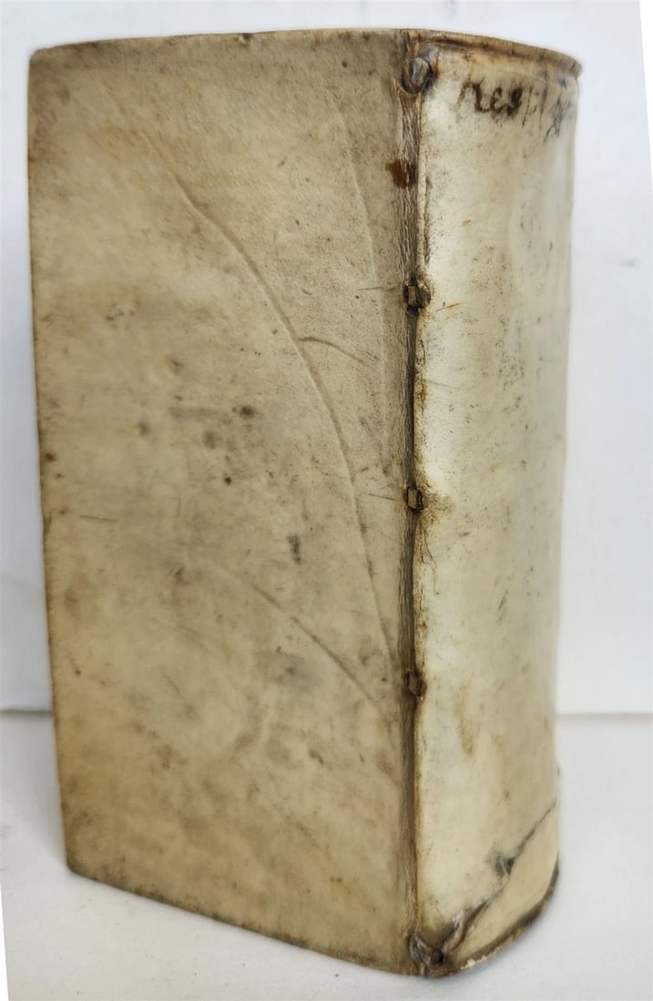 1634 RESPUBLICA ET STATUS IMPERII ROMANO GERMANICI antique ELZEVIER VELLUM BOUND - 2