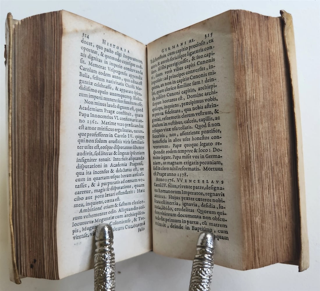 1634 RESPUBLICA ET STATUS IMPERII ROMANO GERMANICI antique ELZEVIER VELLUM BOUND - 4