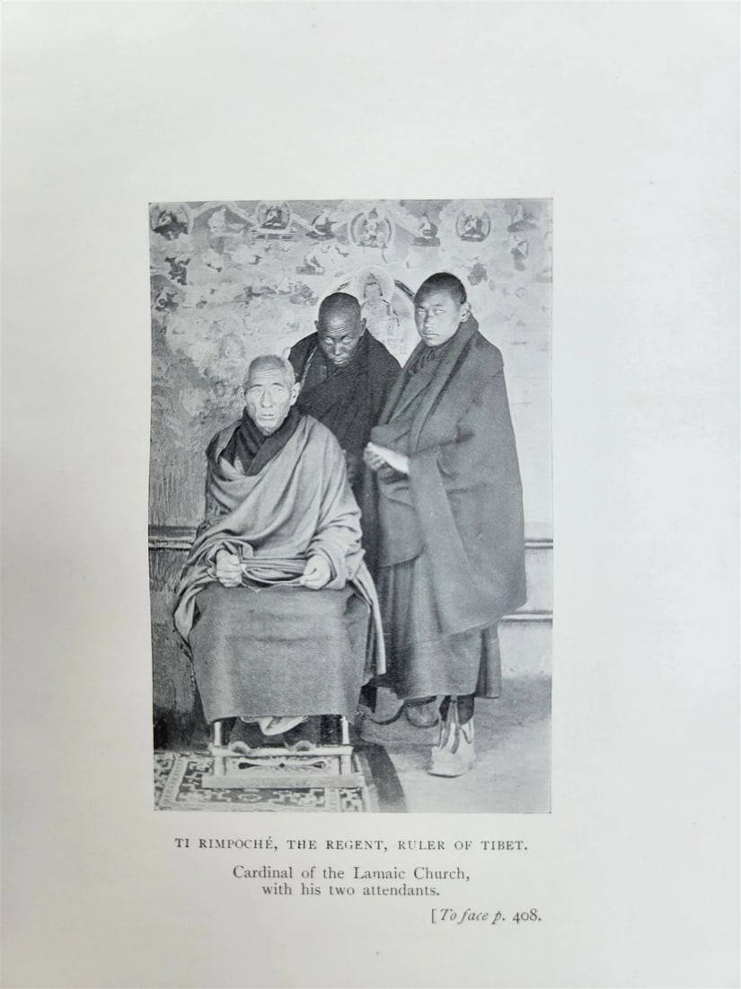 1905 LHASA & ITS MYSTERIES antique TIBET CHINA illustrated - 6